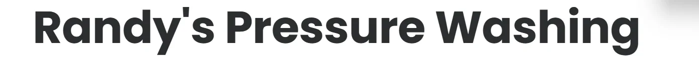 Randy's Pressure Washing logo